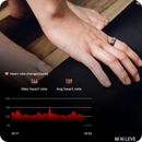 Smart Ring R06 Anel Inteligente Mede Batimentos Pressão Esportivo