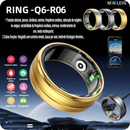 Smart Ring R06 Anel Inteligente Mede Batimentos Pressão Esportivo