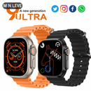 T900 Ultra Smartwatch Relógio Inteligente Prova Bluetooth Monitoramento De Saúde