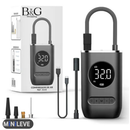 Mini compressor portátil digital-recarregável