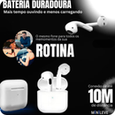 Air Pro4 Fones de Ouvido 5.3-Design minimalista-Ativação Automática