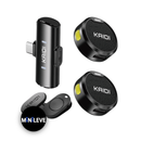 Microfone lapela KMF4-c wireless