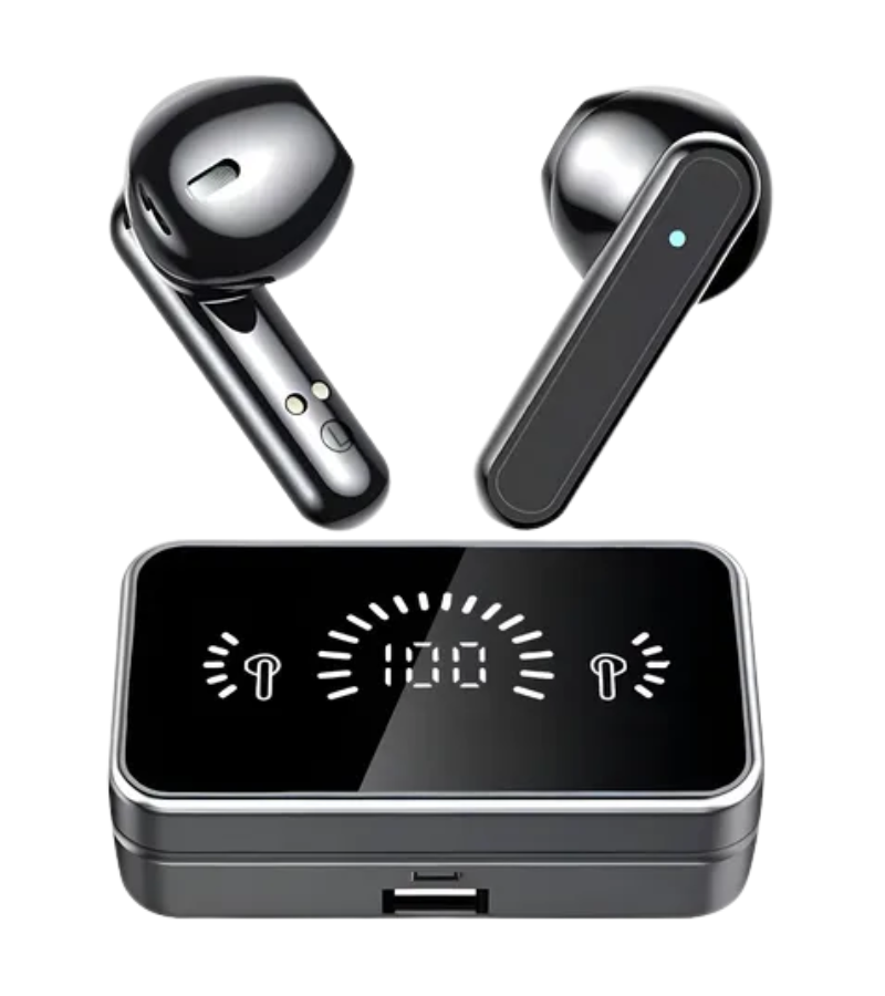 airpods s20 - Display com Visor - Design moderno - Resistente a Água